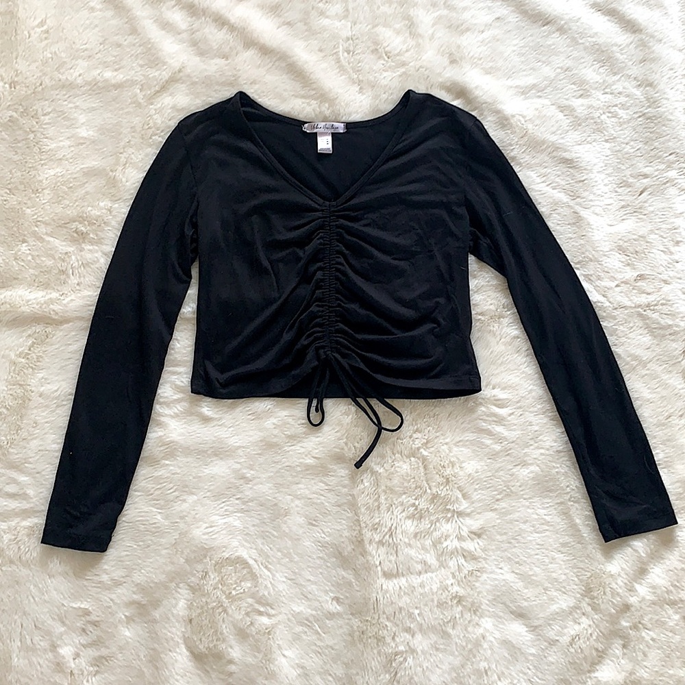 Black Crop Top